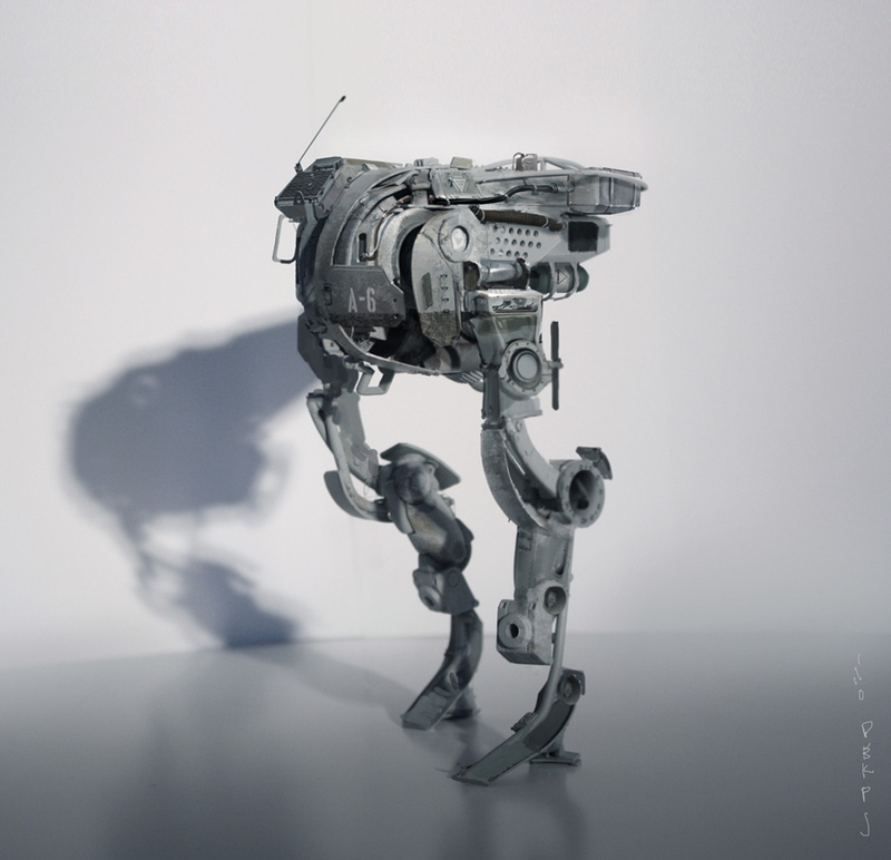 Illustration for article titled Some Kick-Ass Robot Designs From One of Hawken's Artists